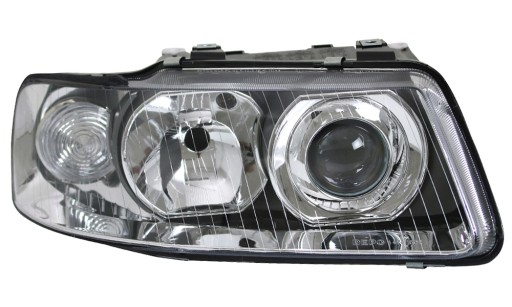 LAMPA FAR S LEČOM AUDI A3 8L 00-03 KROM REDIZAJN DESNI