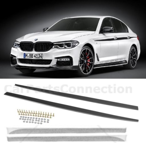 LAJSNE ISDUPLI / 2 KOMADA PRAGOVI NALJEPNICE BMW G30 17- PERFORMANCE