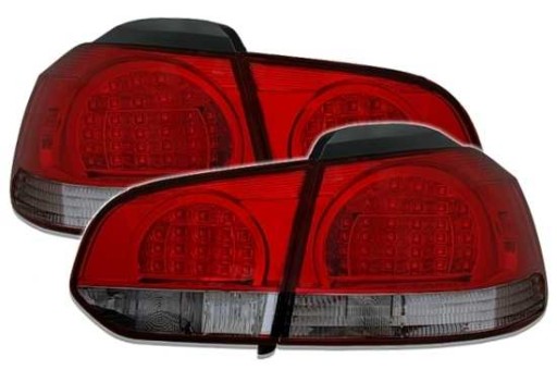 LAMPE FAROVI LED ZADNJA VW GOLF 6 TIP 5K 10/08- ROT SMOKE