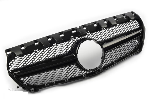 MASKA MERCEDES C117 CLA 13-19 AMG OPTIK GLOSSY BLK