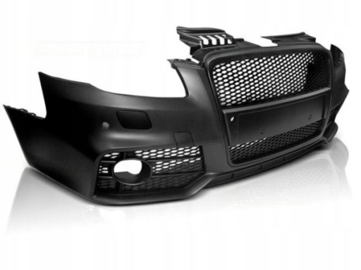 BRANIK PREDNJI AUDI A4 B7 04-08 BLACK LOOK RS