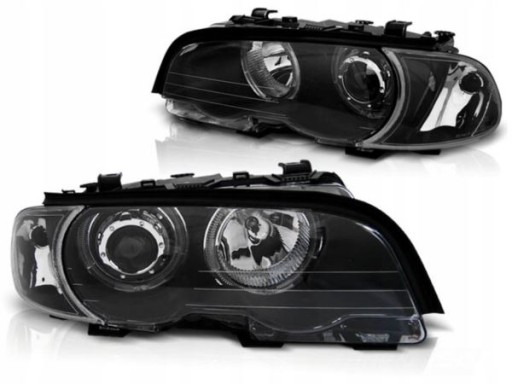 LAMPE FAROVI BMW E46 04.99-03.03 COUPE CABRIO BLACK