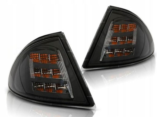 ŽMIGAVCI BMW E46 LIMUZINA / 98-01 BLACK LED