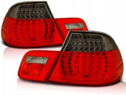 LAMPT ZADNJA D. BMW E46 CABRIO 99-03 RED/SMOKE
