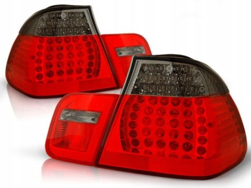 LAMPE FAROVI  ZADNJA BMW E46 02-04 RED SMOKE LIMUZINA / LED