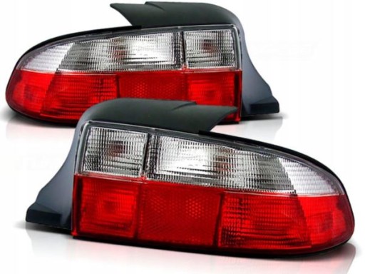 LAMPE FAROVI  ZADNJA BMW Z3 01.96-99 BIAŁO-CZERWONE
