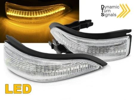 ŽMIGAVCI BOČNE TOYOTA YARIS III 11-19 WHITE