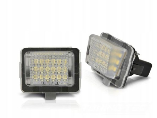 LED REGISTRACIJE MERCEDES W204 W205 W212 W221 W222