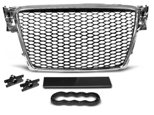 MASKA AUDI A4 B8 8K 08-11 CHROME RS-STYLE