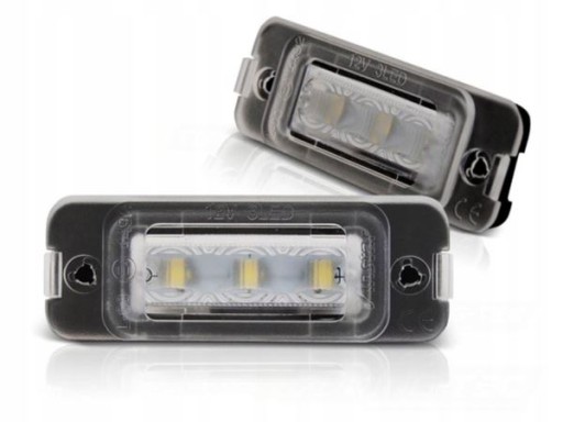 DUPLI / 2 KOMADA TAB. REGISTRACIJE MERCEDES W164 05-11 W251 05-10 LED
