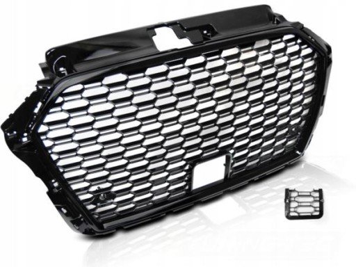 MASKA AUDI A3 8V 17- RS3 STYLE GLOSSY BLACK