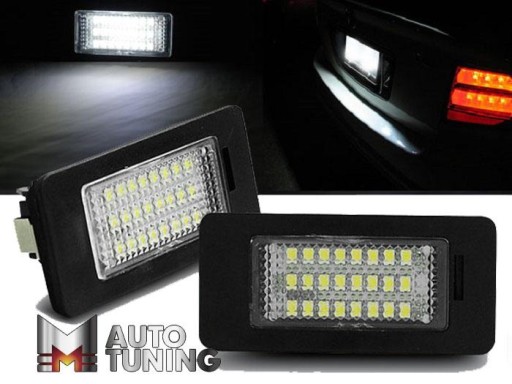 OSVIJETLJENJE REGISTRACIJE BMW E90 E91 E92 E93 E39