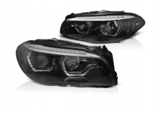 FAROVI XENONOWE AFS LED BLACK ZA BMW F10 10-13
