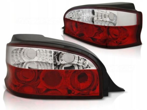 LAMPE FAROVI  ZADNJA NOVI CITROEN SAXO 96-99 RED WHITE