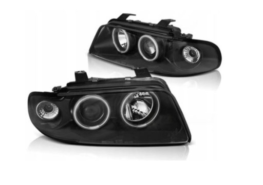 LAMPE FAROVI AUDI A4 11.94-12.98 ANGEL EYES CCFL BLACK