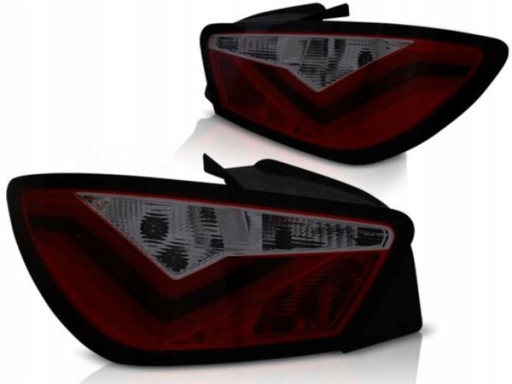 LAMPE FAROVI LED SEAT IBIZA 6J (MODEL SA 3 VRATA) 08-12 RED SMOKE