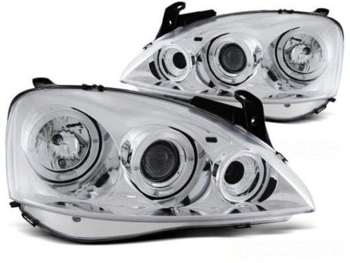 LAMPE FAROVI OPEL CORSA C 11/00-09/06 CHROME
