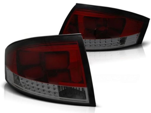 LAMPE FAROVI LED AUDI TT 8N 99-06 RED SMOKE