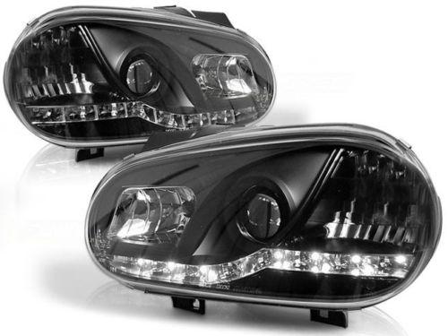 LAMPE FAROVI P. DAYLINE VW GOLF 4 97-03 BLACK