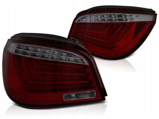 LAMPE FAROVI BMW E60 07.03-02.07 RED SMOKE LED BAR