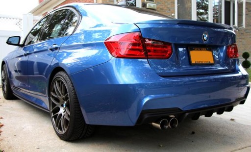 DIFUZOR BRANIK BMW F30 M-PERFORMANCE POD/LEWY