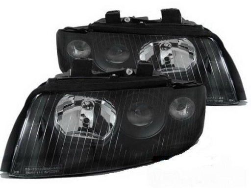 LAMPE FAROVI AUDI A4 B6 10.00-10.04 BLACK S LEČOM H7