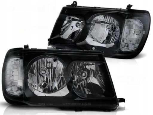 LAMPE FAROVI P. TOYOTA LAND CRUISER FJ100 98-04 BLACK