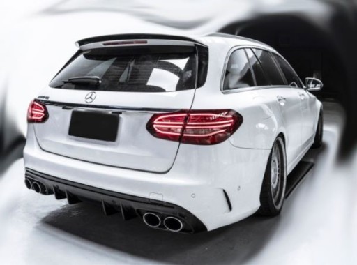 DIFUZOR MERCEDES W205 LOOK C43 AMG CHROME