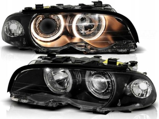 LAMPE FAROVI A.E. BMW E46 04/99-03/03 C/C CRNE COUPE