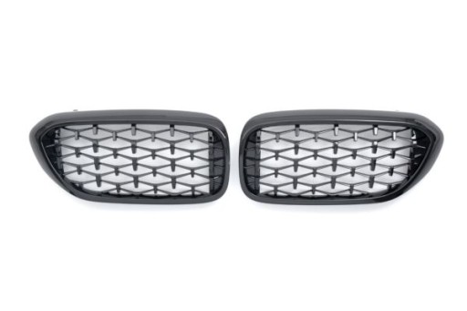 MASKA MREŽICE BMW G30 G31 DIAMENT GLOSSY BLACK