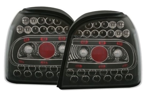 LAMPE FAROVI  ZADNJA LED VW GOLF 3 91-97 CRNE