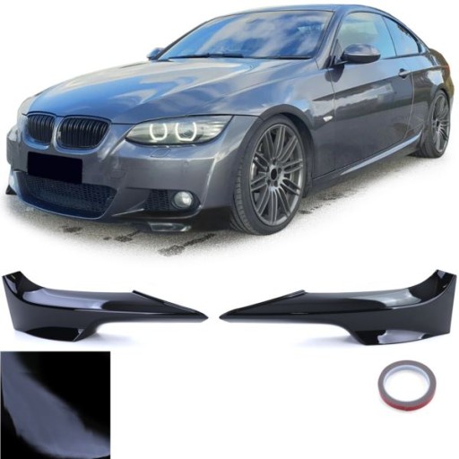 SPLITERY BRANIKA BMW E92 E93 06-10 M-TECH GLOSSY