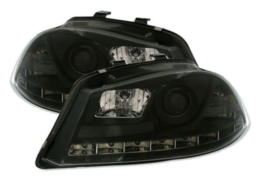 LAMPE FAROVI  PREDNJI DAYLINE SEAT IBIZA 6L 03-08 CRNE