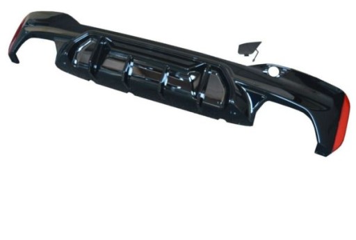 DIFUZOR BMW G30 LOOK M5 COMPETITION BLACK GLOSSY