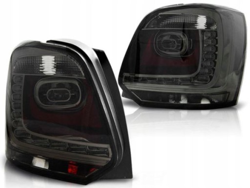 LAMPE FAROVI LED ZADNJA VW POLO V HATCHBACK (OBIČNI) 09-13 SMOKE