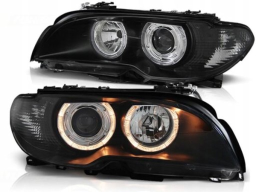LAMPE FAROVI P. A.E. BMW E46 03-06 COUPE CRNE