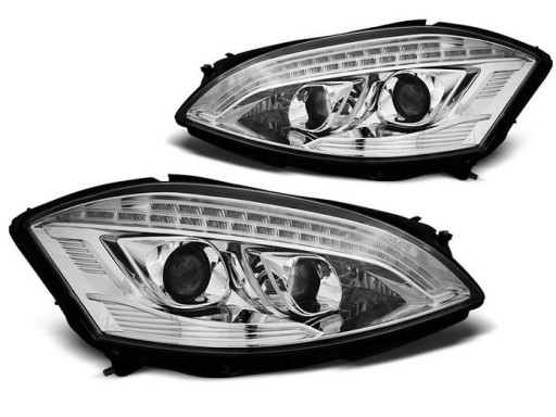 LAMPE FAROVI MERCEDES W221 05-09 DAYLIGHT HID KROM
