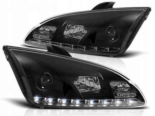 LAMPE FAROVI  FORD FOCUS MK2 04- DAYLIGHT BLACK