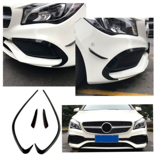 PREDNJI SPOILERY FLAPS MERCEDES C117 CLA LOOK AMG