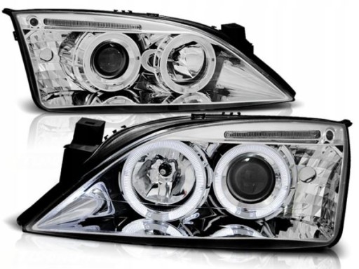 LAMPE FAROVI P. ANGEL EYES FORD MONDEO MK3 00-07 KROM