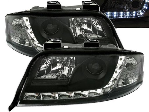 LAMPE FAROVI P. DAYLINE AUDI A6 C5 01-04 CRNE