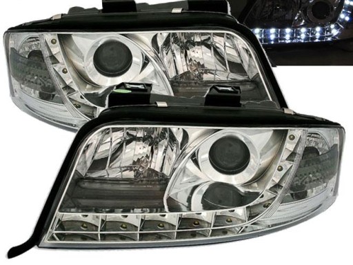 LAMPE FAROVI P. DAYLINE AUDI A6 C5 01-04 CHROME
