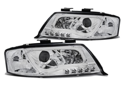 LAMPE FAROVI  PREDNJI AUDI A6 97-01 KROM TFL LIGHT BAR