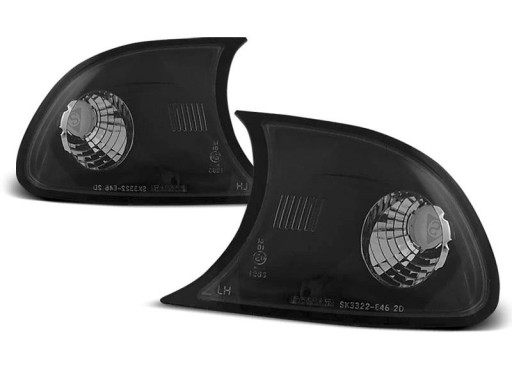 ŽMIGAVCI BMW E46 04.99-08.01 COUPE BLACK