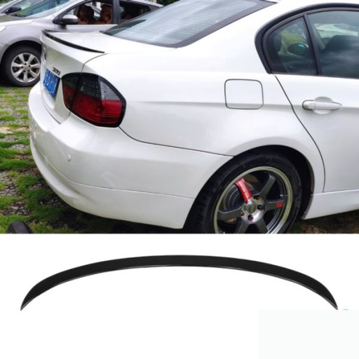 SPOJLER NA GEPEKA BMW E90 05-11 ABS GLOSSY BLACK M3