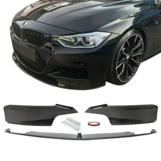 SPOJLER BMW F30 F31 11-18 LOOK KARBON SPLITER