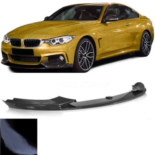 SPOJLER SPLITER BMW F32 F33 F36 PERFORMACE GLOSSY