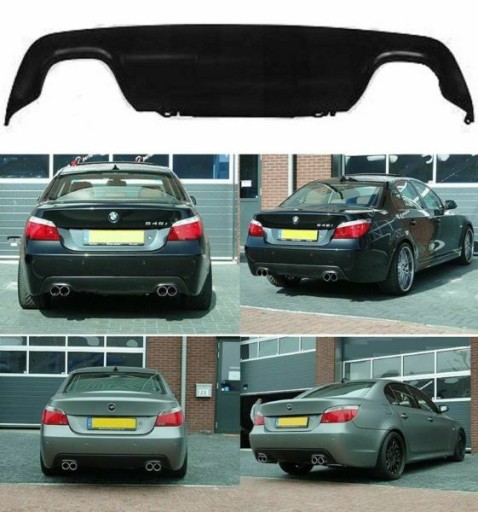 DIFUZOR BMW E60 E61 S/T DUET M-TECHNIK GLOSSY BLK.