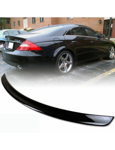 SPOJLER MERCEDES W219 CLS AMG ABS 04-10 GLOSSY BLK