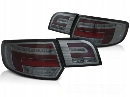 LAMPE FAROVI LED DYNAMICZ. AUDI A3 8P 03-08 SMOKE RED